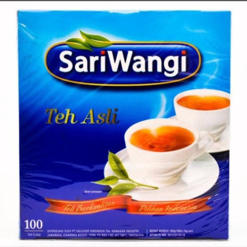

Sari Wangi Teh Celup 1 kotak isi 100 pcs