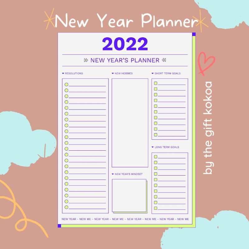 

New Year Planner