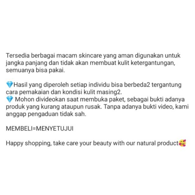 

PAKET USAHA 10PAKET TISA SIANG+MLM+SABUN+ 5 TONER+5sabun