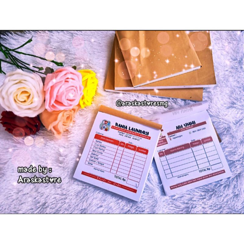 

Nota penjualan/nota olshop