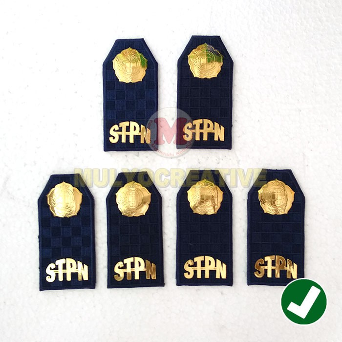 Evolet STPN Atribut Sekolah Pertahanan - Pangkat Pundak Evolet STPN