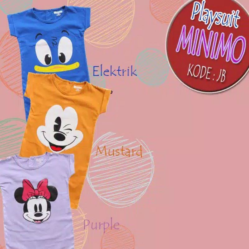 PLAYSUIT JB MICKY MINIMO