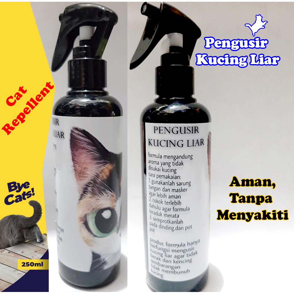 (NCS) COD Cairan PENGUSIR KUCING LIAR 100% Bahan Alami Anti Cat Repellent Spray Semprotan Aman