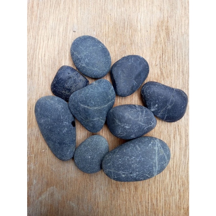 Batu Koral Sikat Hitam Super 1/2 Cm 10kg