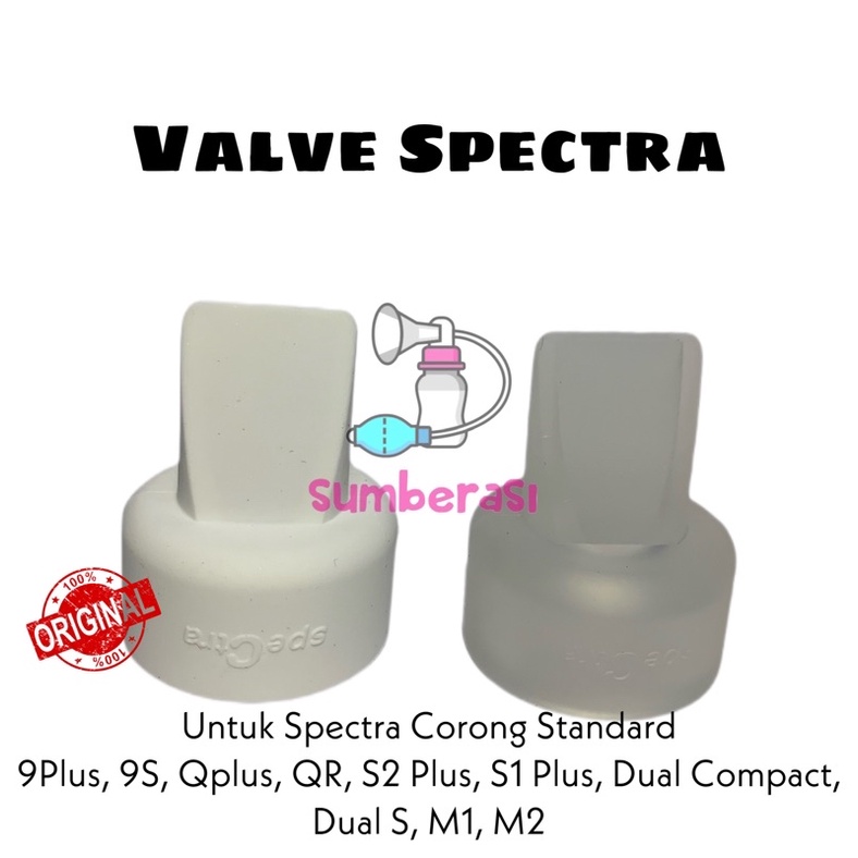 Valve Clear Dove Pompa Asi Spectra Baru Original Spectra 9Plus 9 Plus 9+ S1Plus S1 Qplus S2 M1 M2