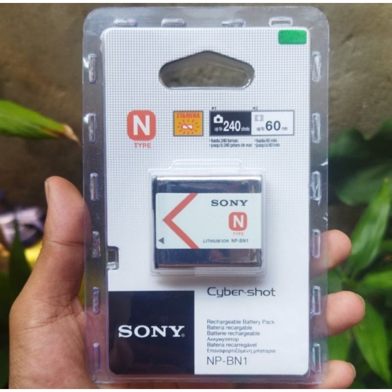 Baterai Camera Sony NP-BN1 Original