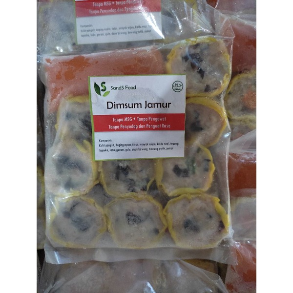 

Sands food Dimsum Jamur isi 10 feozenfood