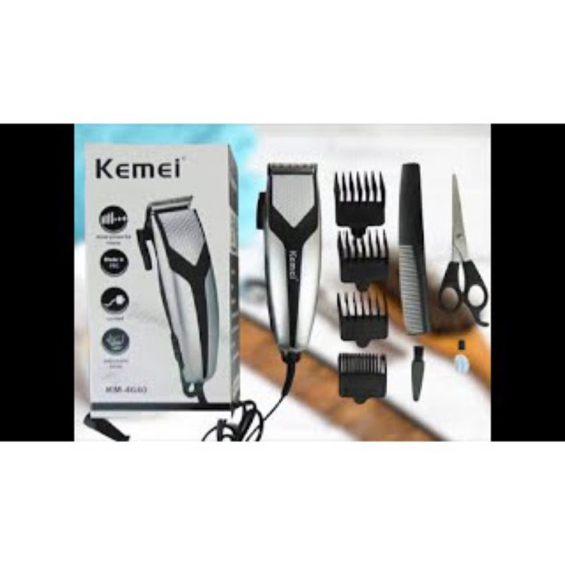 Mesin Cukur Rambut Listrik Original Kemei KM-4640 / Alat Cukur Rambut Elektrik / Clipper Kemei