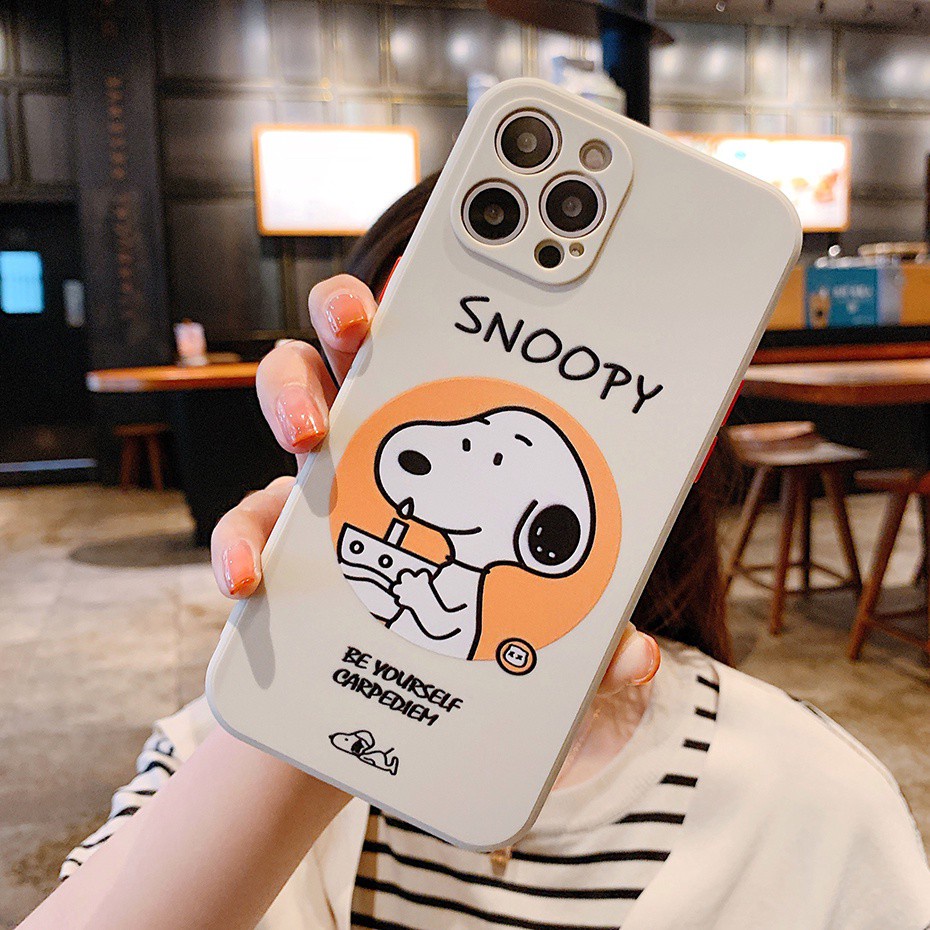 Snoopy Starbucks Casing Vivo Y20 Y50 Y30 Y17 Y15 Y11 Y12 Y95 Y93 Y91 Y30i Y20i Y20S Y12S V20 SE Pro Y51 Y31 S1 Y91i Y91C Y12i Y19 Y1S V9 Y85 Y97 V11i Y71 Y71i Y81 V5S Y67 Y66 Y65 V5 Lite Case Cute Starbuck Coffee Label Liquid Silicone Back Phone Cover-6