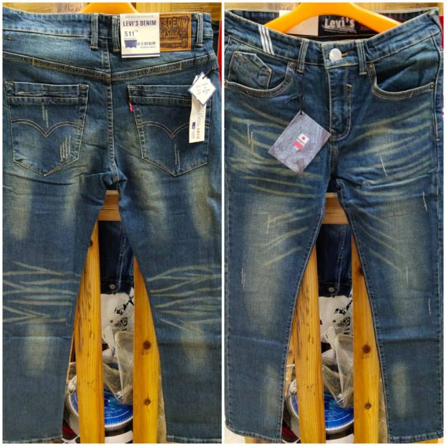 Celana 511 slimfit stretch import original