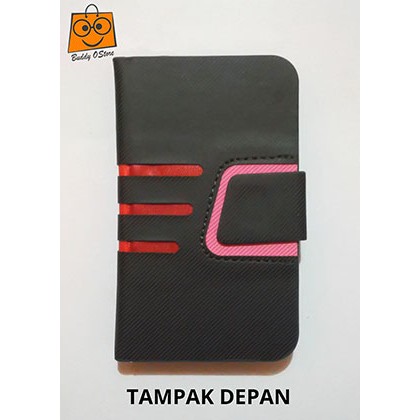 Leather Case / Soft Jacket / Dompet HP BlackBerry Curve 9320 Amstrong