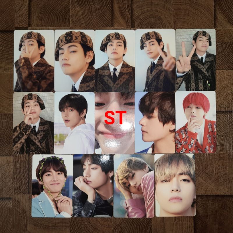 Sharing Dicon 2022 101 Custom Book Photocard BTS : V Taehyung Official PC Merchandise Satuan Murah M