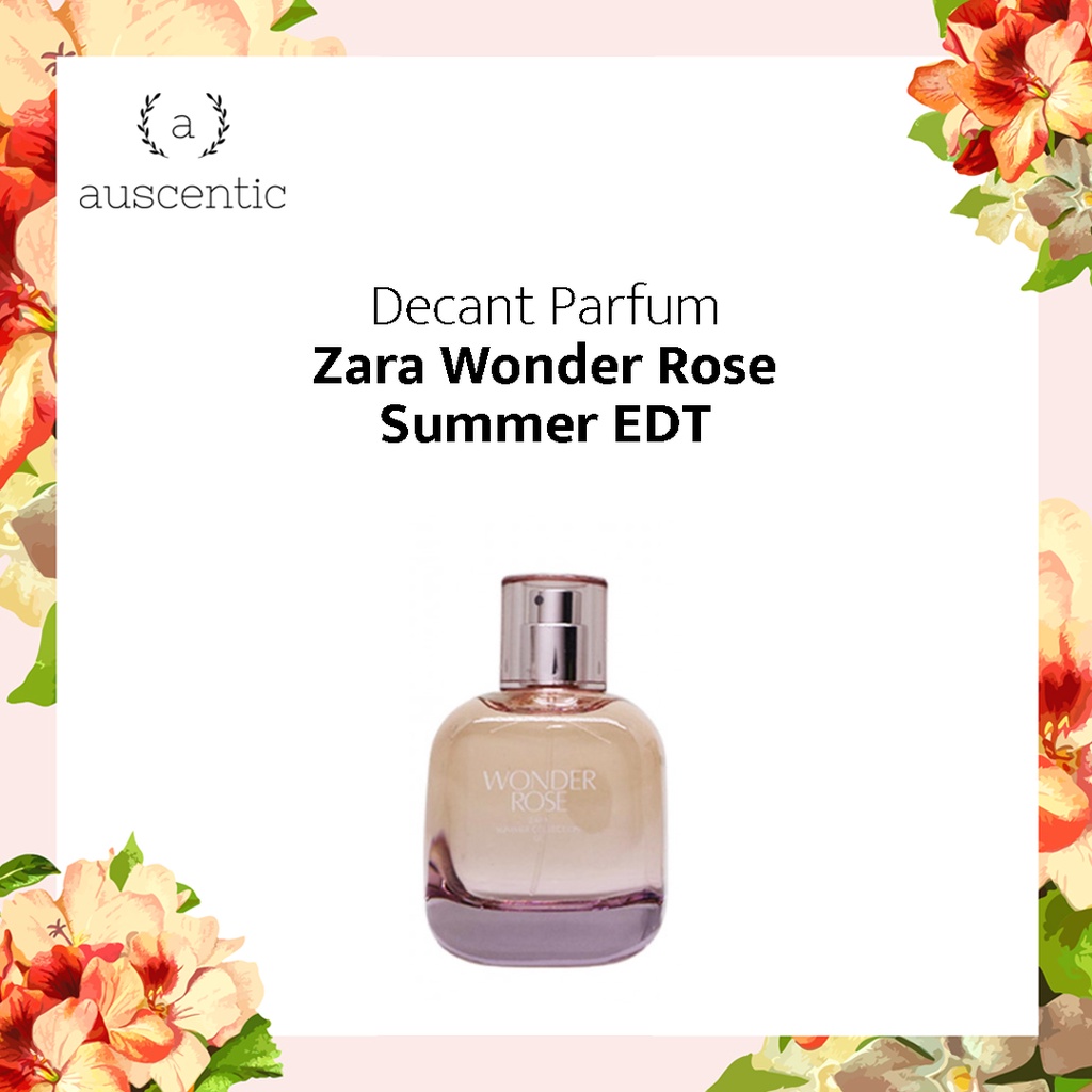 Decant Original Zara Wonder Rose Summer EDT