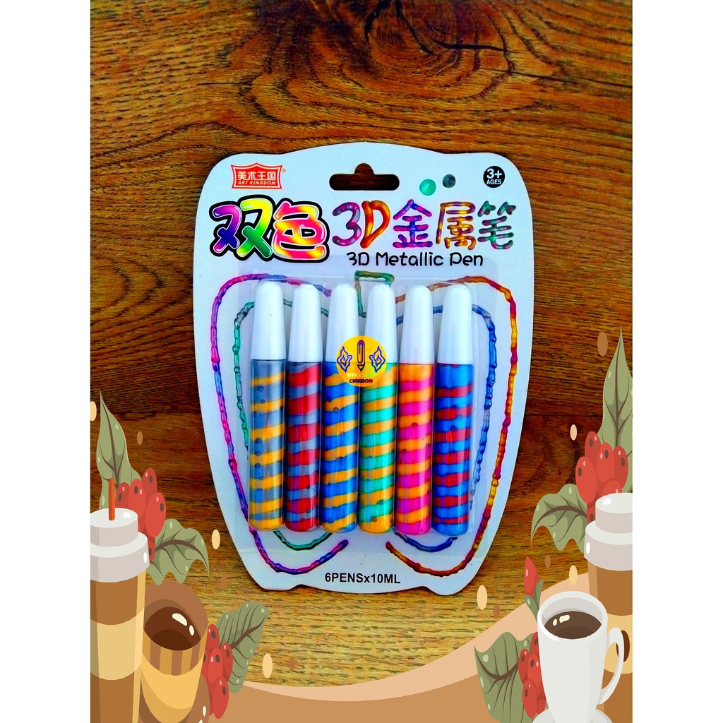 

Pulpen Metalic 3D Import Imaea AKD-1135 Metalic Pen 3D