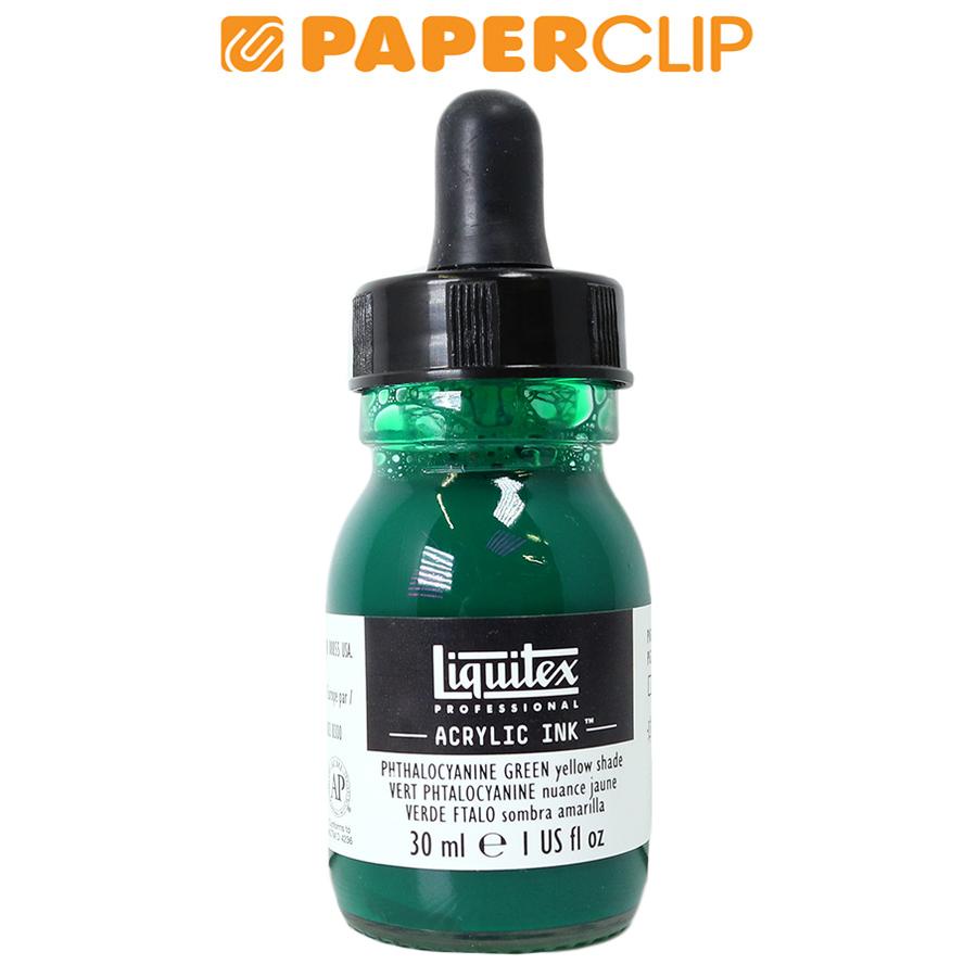 

ACRYLIC INK LIQUITEX 30ML PHTALOCYANINE GREEN (YELLOW SHADE) 4260319