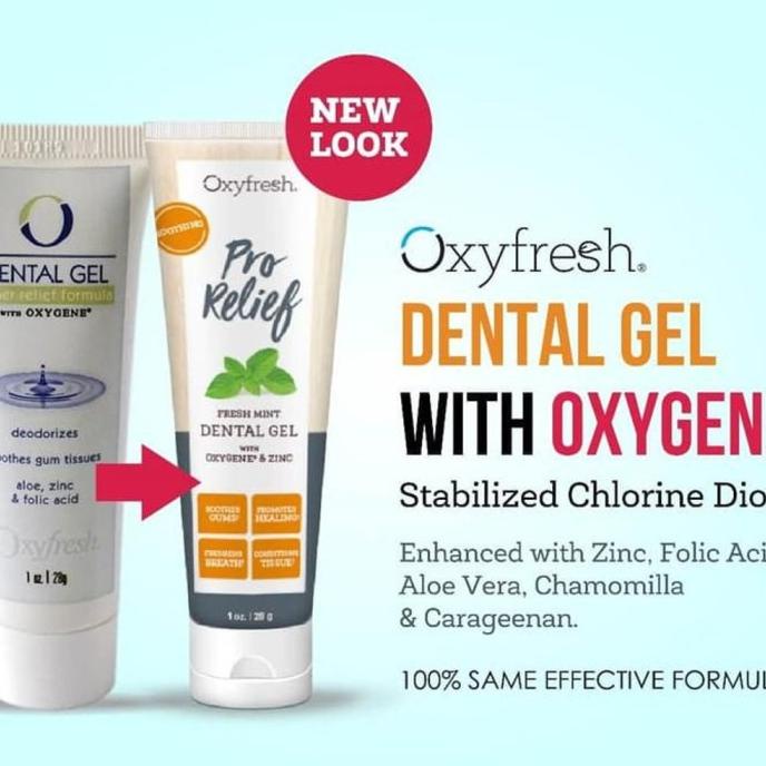 Oxyfresh gel 1 oz / dental gel / oxygene pro relief