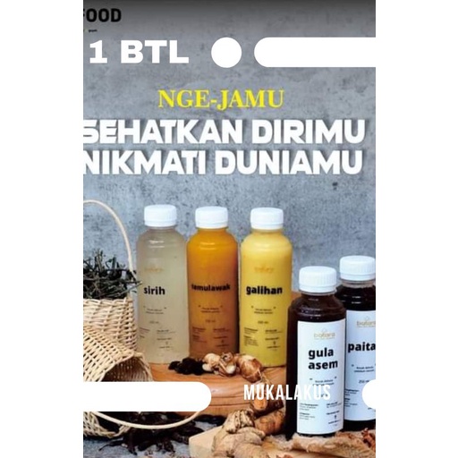 

MINUMAN KESEHATAN JAMU TRADISIONAL OBAT HERBAL BERBAGAI PENYAKIT KUNYIT ASEM WEDANG UWUH REMPAH ASLI