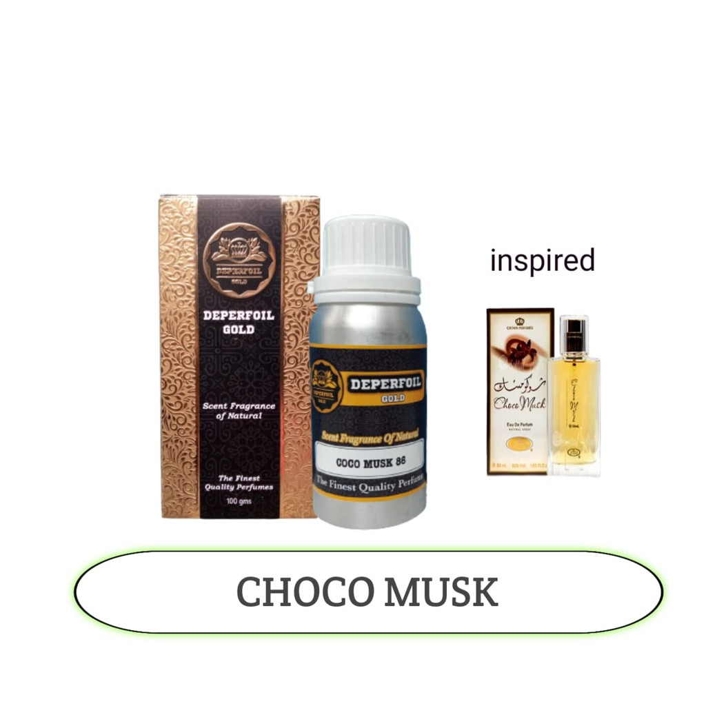 Bibit parfum CHOCO MUSK - Coco musk al rehab 100ml - minyak al rehab  termurah by DEPERFOIL GOLD