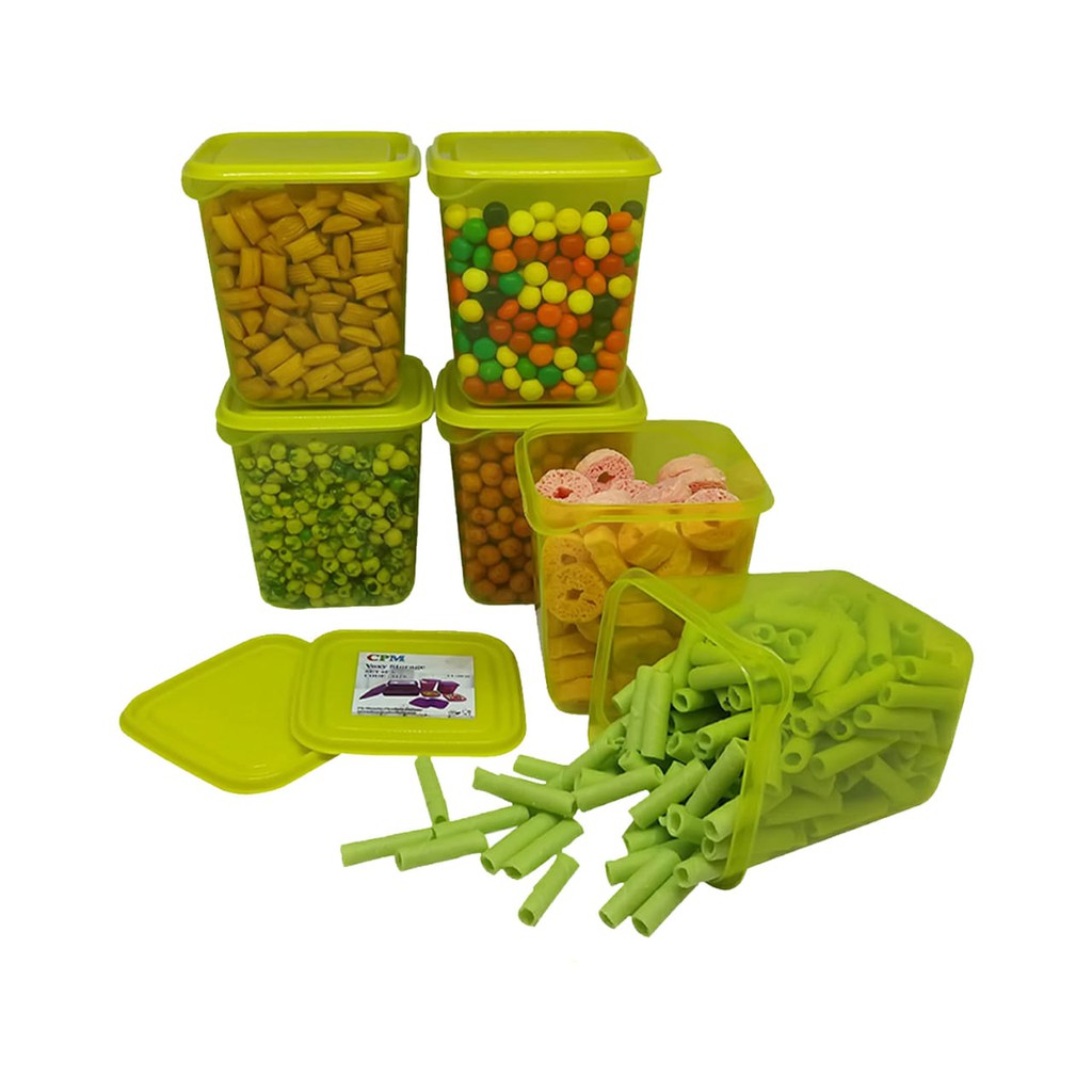 Voxy Storage M Set Of 6 / Kotak Penyimpanan Makanan