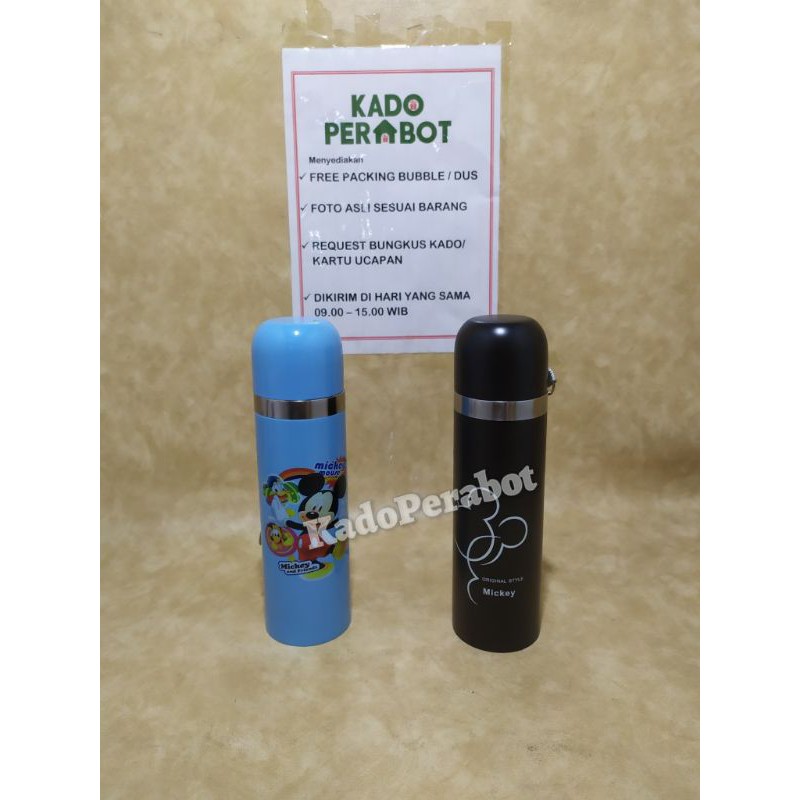 thermos karakter 500ml - thermos kartun - termos air dingin dan panas