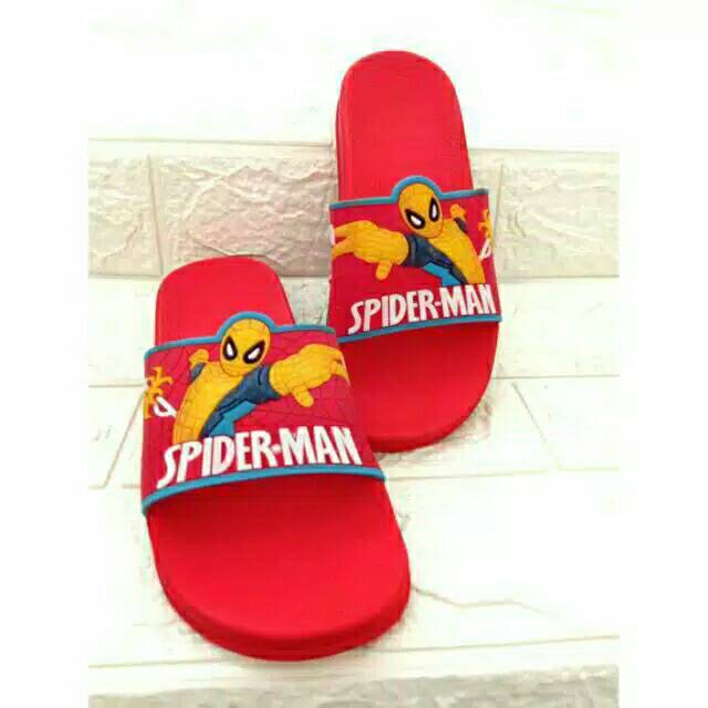 PROMO Terlaris Sendal Anak SPIDERMAN Size 26-35