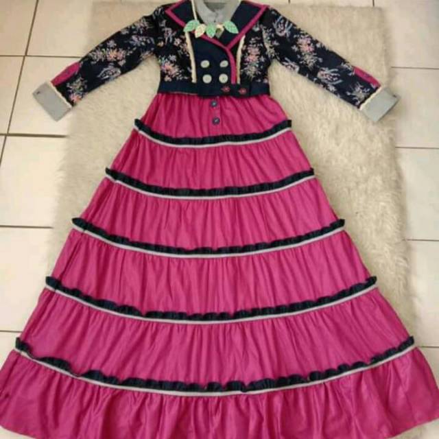 Esme gamis pink