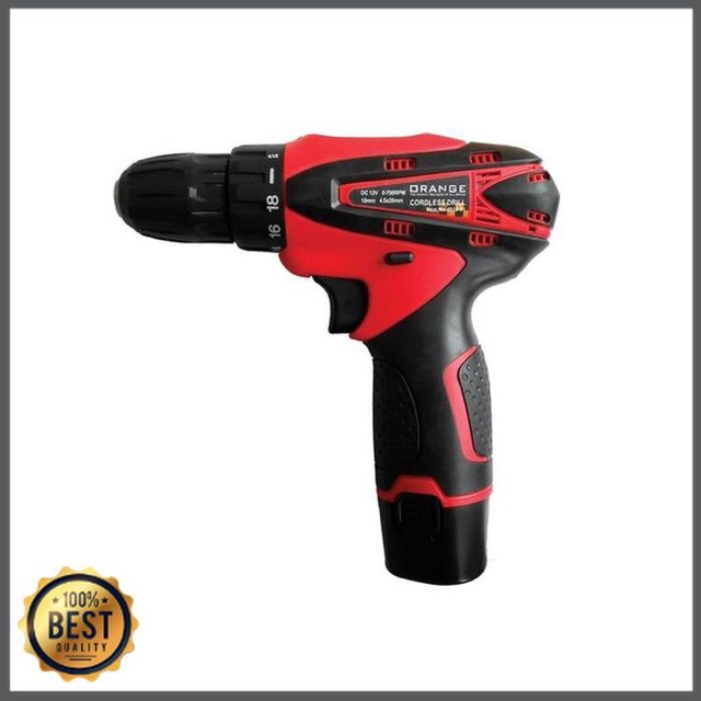 ORANGE-MESIN BOR CORDLESS 12v