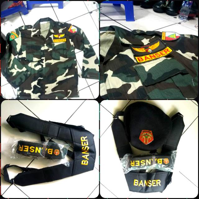 Paket PDL Banser nato tanpa sepatu