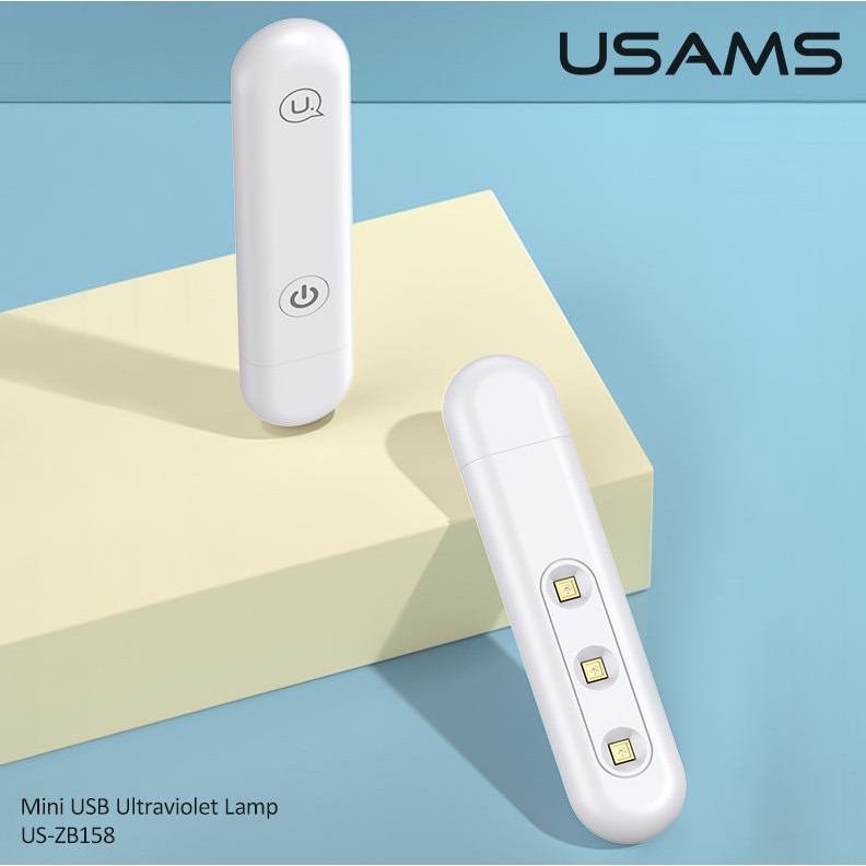 USAMS Mini USB Ultraviolet Lamp Lampu UV Anti Kuman