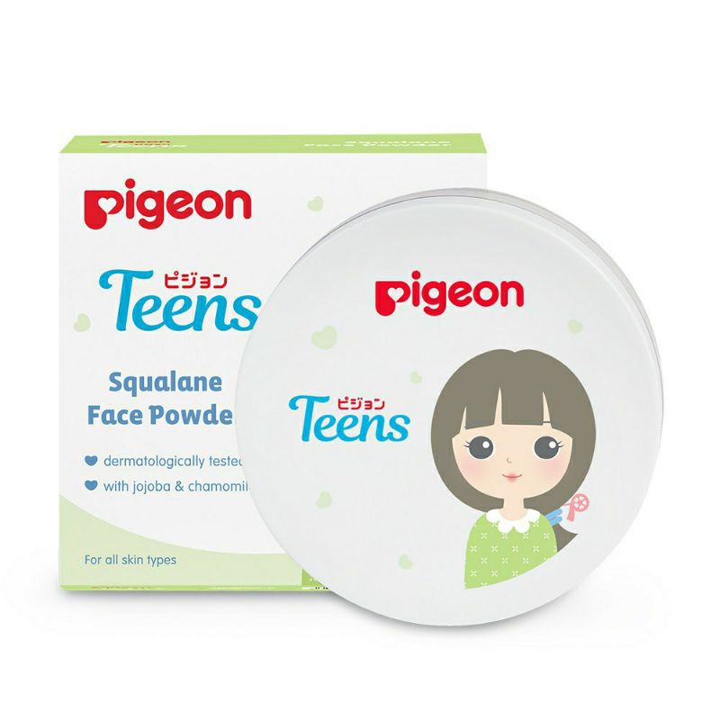 ☃Cutezz_Ching1☃Pigeon Teens Squalane Face Powder 12g