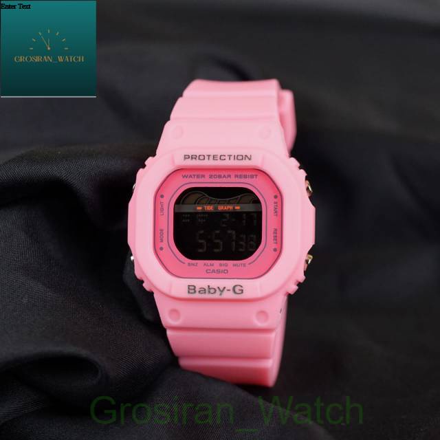 Jam Tangan Wanita Anti Air Casio Baby-G  Digital Rubber BGA-550C [G_W]