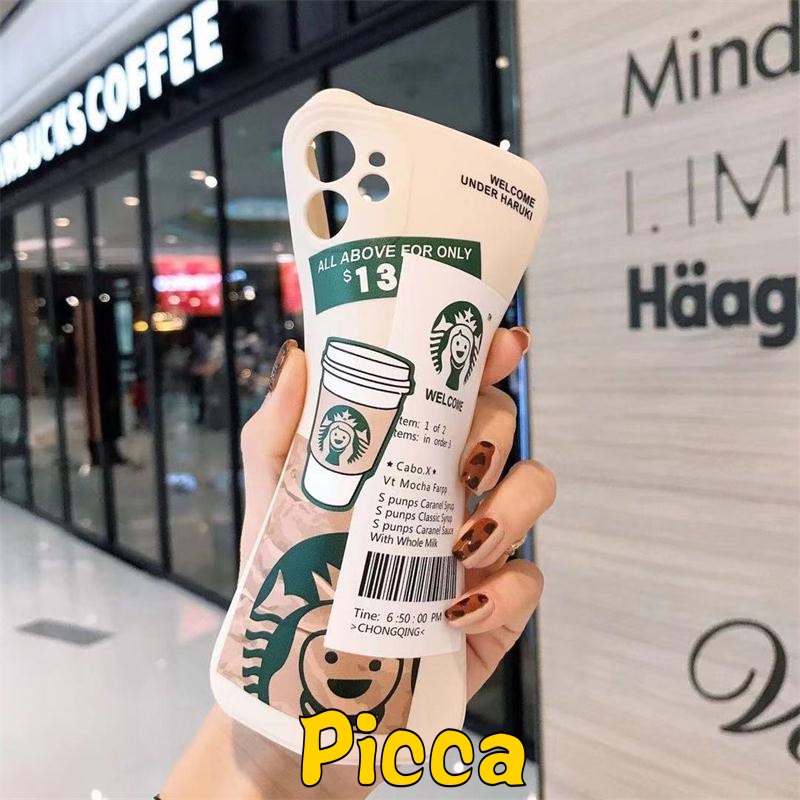 Soft Case Bahan TPU Motif Kopi Untuk Infinix Smart 6 5 4 3 Plus Note10 8 Infinix Hot 10 10T 11 11s 9 10T 10s Play S4