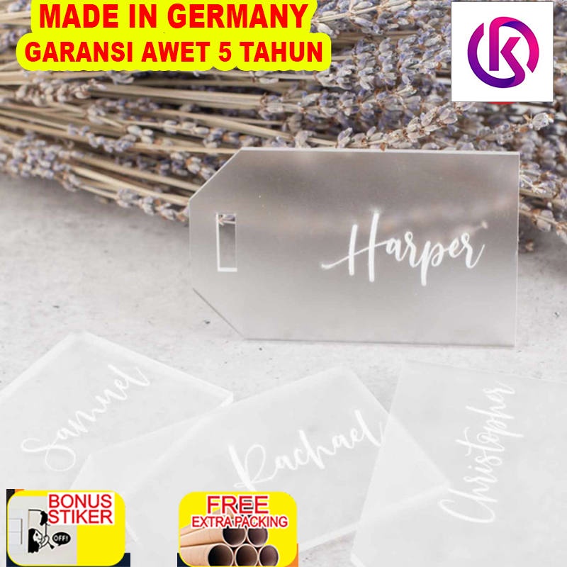 

Grosir Custom Acrylic Hampers Tag Akrilik Frosted | Akrilik Tag 9x6