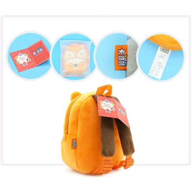 tas ransel anak tk paud motif kids toddler backpack ransel kakoo ultah hadiah baby hewan binatang zoo kelinci rabbit sapi moo cow shark elephant lion monkey koala butterfly landak trex dini chicken dog cat penguin unicorn kitten puppy giraffe panda