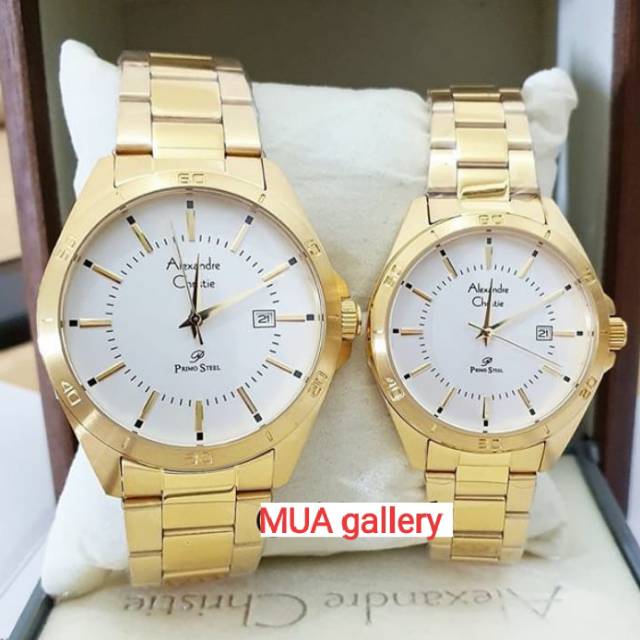 Jam tangan Couple/ pria/ wanita 1011