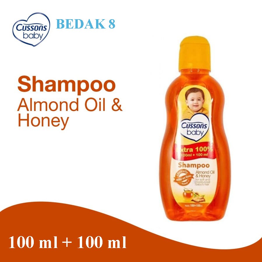 Cussons Baby Shampoo 100ML + 100ML Extra Isi 100 %