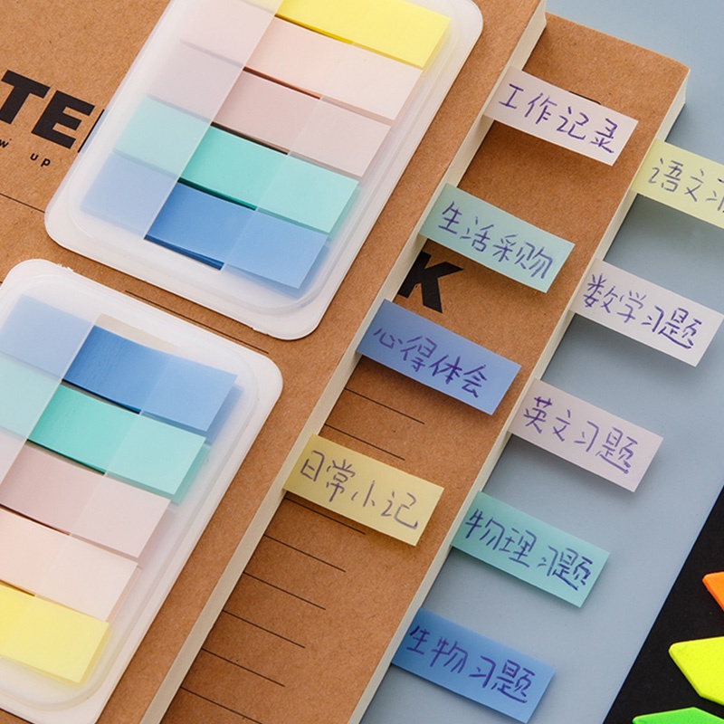 100 Lembar Sticky Note Warnawarni Bisa Ditulis