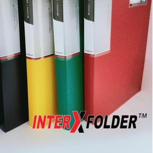 

✳ Document keeper / Clear holder 100 F4 Folio INTER X - RANDOM ♣