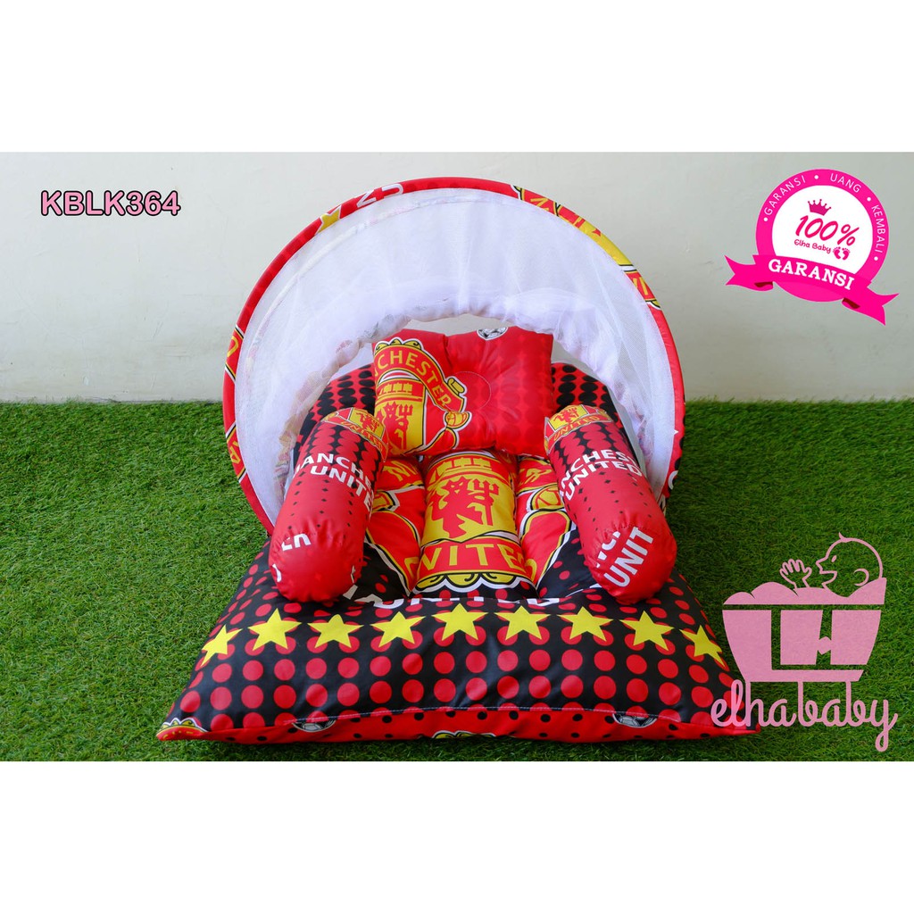 Elhababy Kasur Bayi Set Tempat Tidur Bayi Kasur Baby KBLK 364 Kado Bayi