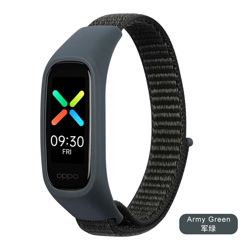 Saiia Store Strap Nylon OPPO BAND High Quality Strap Tali jam Penganti OPPO BAND berbahan Nylon