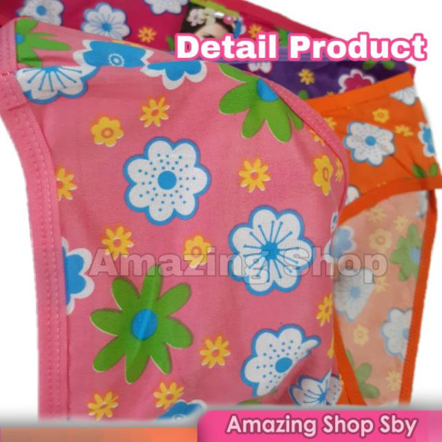 CD Undies Celana Dalam Wanita Import Motif Cewek Murah