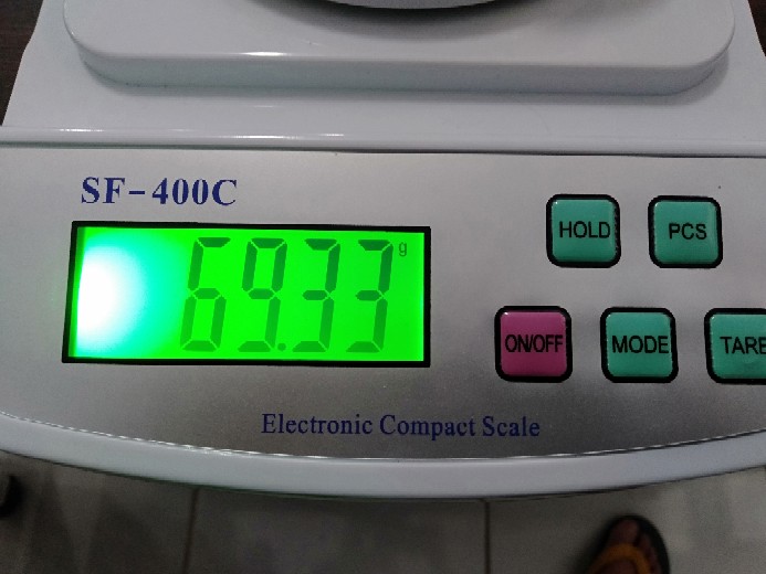Timbangan Digital Akurasi 0.01g. Max 500g - Portable Scale Dapur Masak Obat Bumbu Emas Berlian