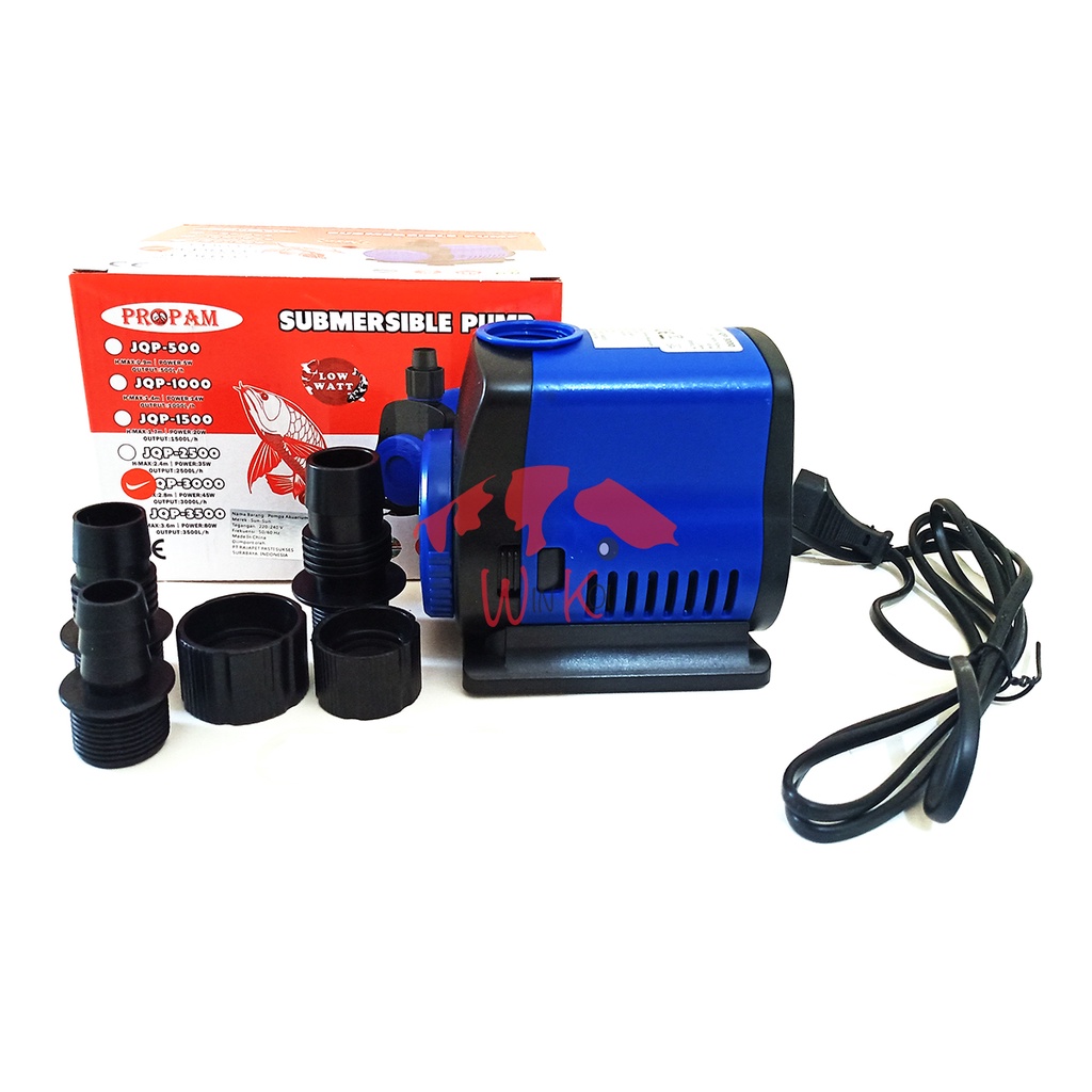 PROPAM JQP-3000 WATER PUMP Pompa KOLAM AQUARIUM JQP 3000 Ikan Hias Koi