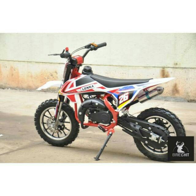 MOTOR MEDIUM TRAIL LENKA 26 50CC MESIN 2 TAK~MOTOR MINI-MOTOR CROSS-MOTOR LENKA-MAINAN MOTOR ANAK