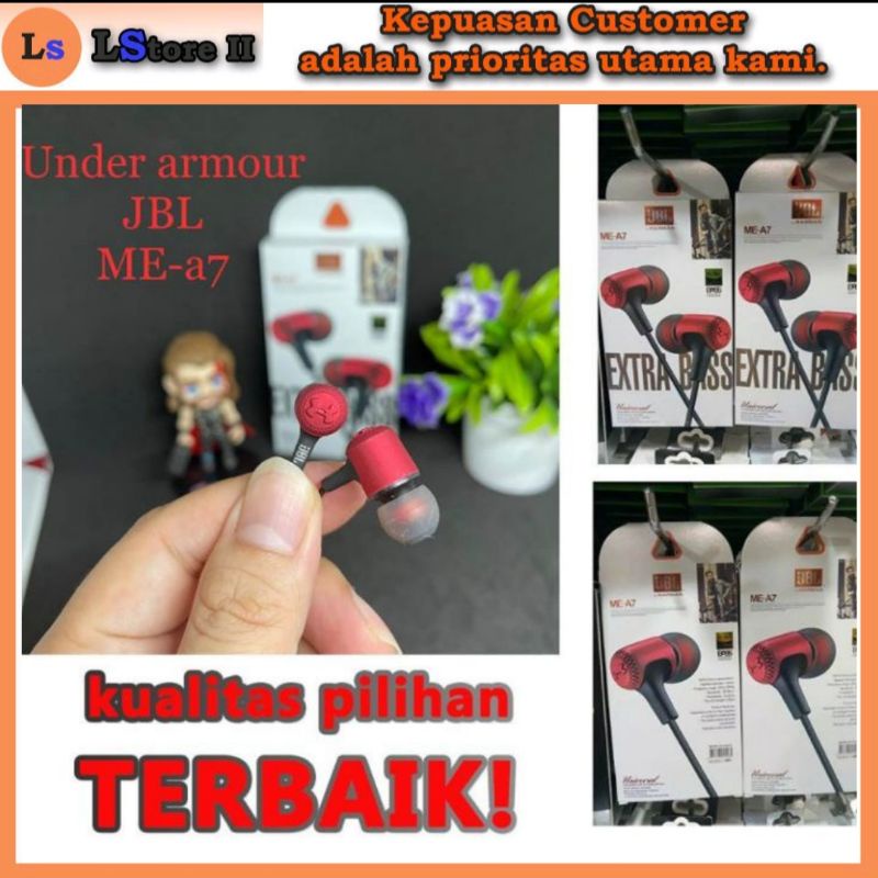 HEADSET JBL EXTRA BASS ME A7 / HANDSFREE JBL SUARA MANTAP / HF