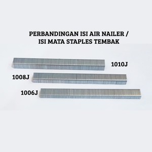 

ISI AIR NAILER ISI STAPLES ISI PAKU TEMBAK