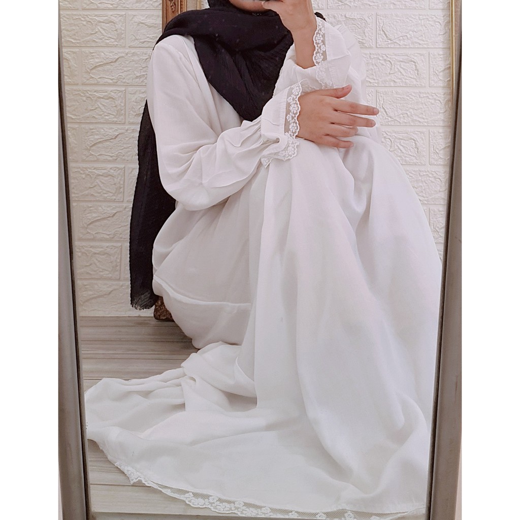 Gamis Inner (Gamis Dalaman) Bahan Rayon Viscose
