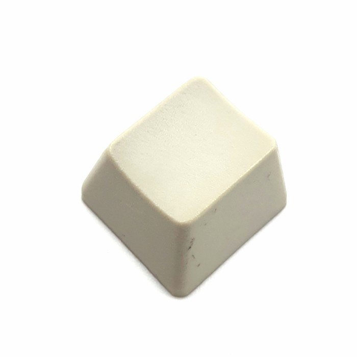 Keycap PBT 1U grey polos blank replacement keyboard button tombol