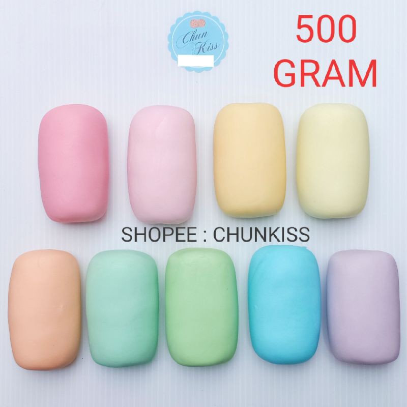 FONDANT WARNA 500 GRAM - PASTEL &amp; BLEND &amp; DEEP BLUE