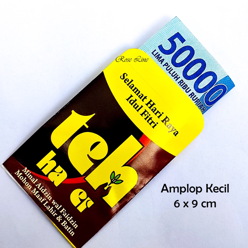 Amplop THR Motif Snack Viral Ukuran Besar isi 10 pcs